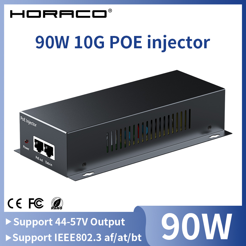 Power Over Ethernet - 90W 10G POE Enjektör IEEE 802.3af
