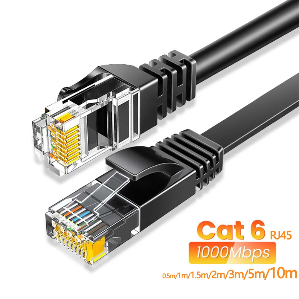 Power Over Ethernet - Cat6 Ethernet kablosu Gigabit yüksek hızlı