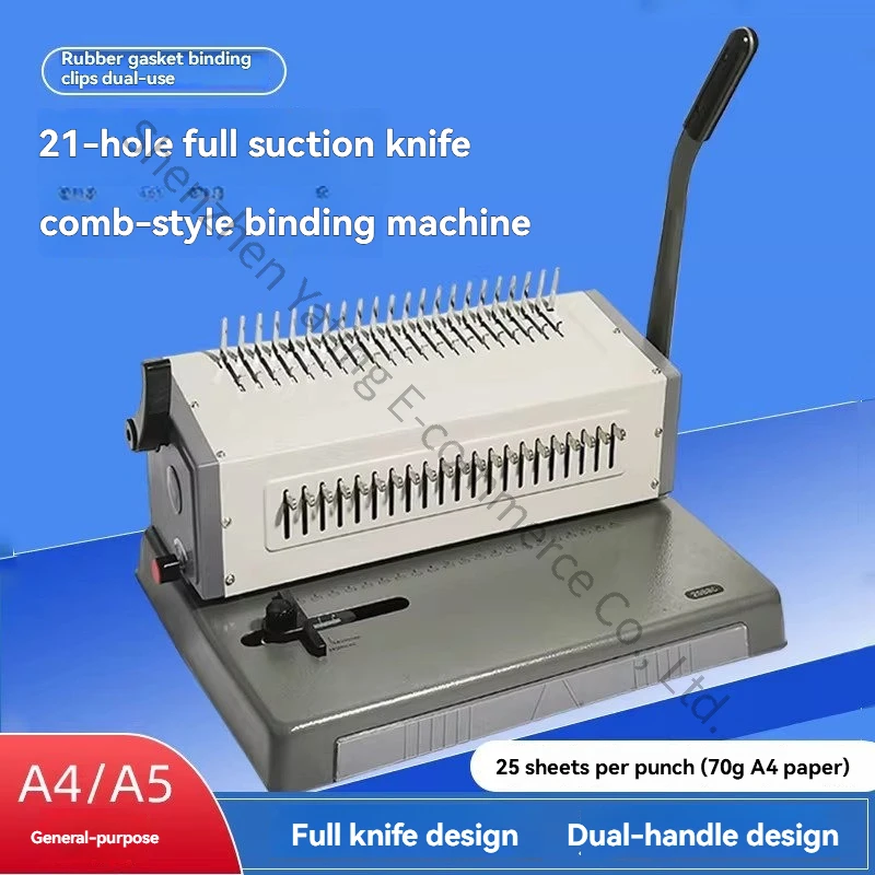 21 Delikli Tarak Bağlama Makin - Binding Machine Comb incelemesi ve fiyatı