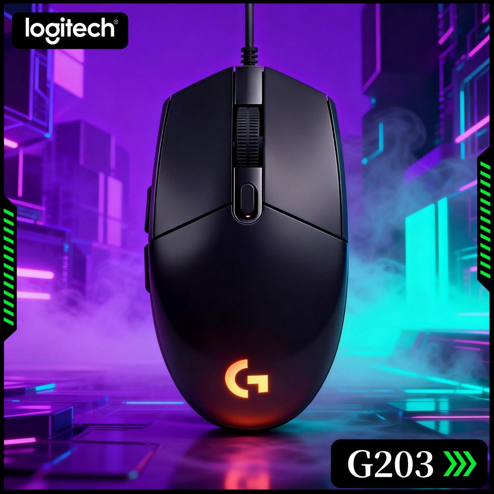 Logitech G203 Kablolu Oyun Mou - Logitech Mouse G203 incelemesi ve fiyatı