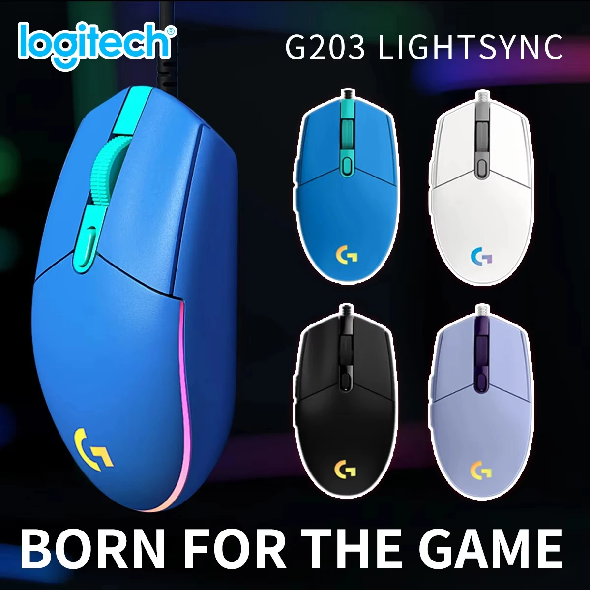 Logitech G203 RGB Oyun Mouse'u - Logitech Mouse G203 incelemesi ve fiyatı