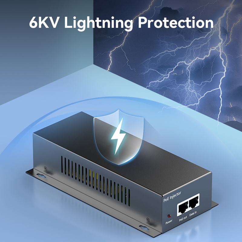 90W 10G POE Enjektör IEEE 802. - Power Over Ethernet incelemesi ve fiyatı